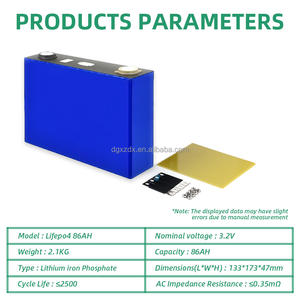 Catl 86ah Lifepo4 batteria al litio 3.2V Lifepo4 Prismatic litio ferro fosfato batteria 86Ah - Product Image 2