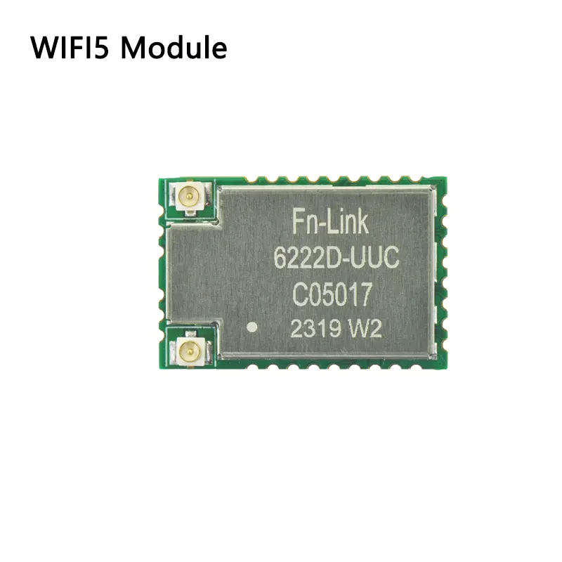 Módulo wi-fi bluetooth QOGRISYS 5.8g sem fio com base em módulos wi-fi Realtek chip rtl8822cu 802.11ac usb