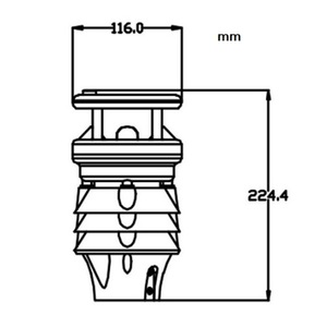 Sistema de monitoramento do ambiente profissional personalizável, software do servidor longor lorawa compacto carcaça solar personalizável estação de monitoramento do ambiente - Product Image 4