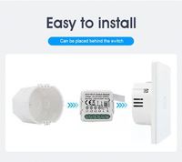Module de relais intelligent 1234-Gang Tuya WiFi Zigbee pour interrupteurs de lumière sans fil, contrôle à distance, domotique, commande vocale Alexa, IP21 16A