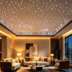 Iluminación LED de Fibra Óptica con Efecto de Cielo Estrellado, Cuerpo de Lámpara de PMMA, Estrella de Techo para el Hogar, Sala de Cine, KTV - Product Image 2