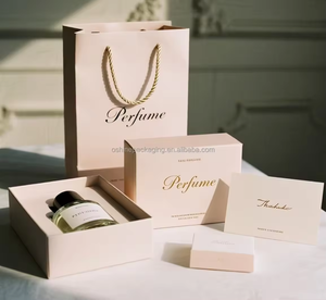 Perfume árabe con logotipo personalizado de fábrica, caja de regalo de cartón de lujo, botella de vidrio de 10 ml y 50 ml, caja de regalo deslizante con papel de regalo para perfume. - Product Image 3