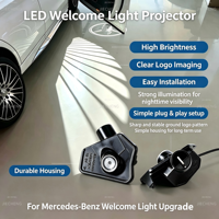 LED-Pfützenlicht für Mercedes-Benz W205 W213 W222 W167 LED-Tür-Willkommenslicht Auto-Pfützenlicht Geister-Schatten-Projektor-Lampe Ersatz