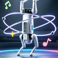 Chien robot intelligent IA avec commande vocale 2.4G pour contrôler un chien robot télécommandé à intelligence artificielle