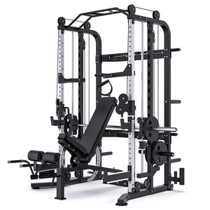 Máquina Smith Multifuncional Comercial de 2245 mm de Altura, Banco de Pesas, Soporte para Sentadillas, Equipo de Fitness - Product Image 3