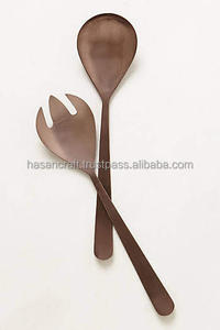 Vente en gros 100% ensemble de couverts en bois naturel cuillère faite à la main pour la maison hôtel restaurant fêtes avec logo personnalisable - Product Image 4