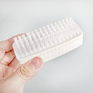 Brosse de nettoyage des ongles à deux faces, brosse professionnelle pour le nettoyage des doigts pour les médecins - Outil d'hygiène des mains avec fonction de distribution de savon - Product Image 3
