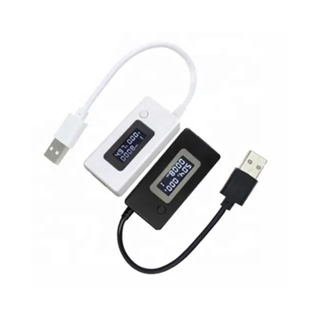 USB current and voltage tester battery capacity tester LCD digital display