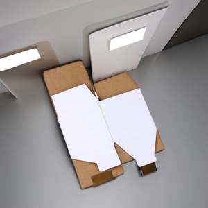 Wholesale Customized <b>Small</b> Jar Aromatherapy Candle <b>Box</b> High-End White <b>Cardboard</b> Packaging with Matt Lamination and Embossing - Product Image 2