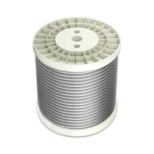 Guaranteed Quality Stainless Steel Wire Rope Cable for Hoist/Crane/Marine