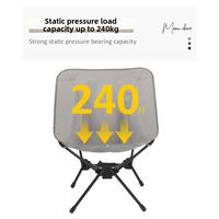 Chaise de pique-nique pliable CHENYUE personnalisée, en alliage d'aluminium durable, ultralégère, robuste, pliable, portable, pour le camping