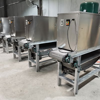 Séchoir multicouche entièrement automatique Déshydratation d'oignon Fabrication ligne de production de poudre d'ail avec machine de séchage