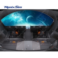 RenixSim 12D Simulador de Vuelo Interior 2026 Nuevo Cine Domo Personalizado Entretenimiento Multijugador Fabricante de Cines Domo de Vuelo