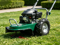 Débroussailleuse autotractée à essence haute puissance KONTORY KPT560S-PRO, tondeuse à gazon manuelle, coupe-herbe professionnel DIY