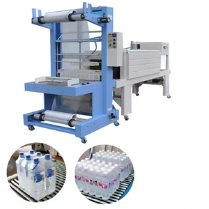 Envoltura retráctil de tipo <span class=keywords><strong>manga</strong></span> automática, máquina de envasado de película, túnel de calor con apilamiento de botellas de agua, sellador de bebidas - Product Image 3