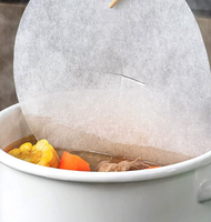 Papier absorbant pour aliments, membrane absorbante pour cuisine, tampons absorbants pour éliminer les graisses, papier absorbant pour soupe, repas frits