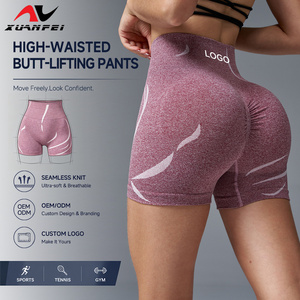 Nuevo botín sin costuras para mujer, ropa de gimnasio, pantalones cortos para correr, mallas de Yoga, entrenamiento ajustado de secado rápido - Product Image 1