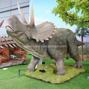Xây dựng thế giới thời tiền sử của bạn | <span class=keywords><strong>Triceratops</strong></span> animatronic giống như thật với những tiếng gầm và chuyển động ấn tượng để thu hút đám đông - Product Image 2