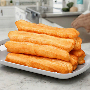 Vente en gros de churros congelés Tendance Bâtonnets de pâte frite Bâtonnets de <span class=keywords><strong>pain</strong></span> chinois Youtiao - Product Image 1