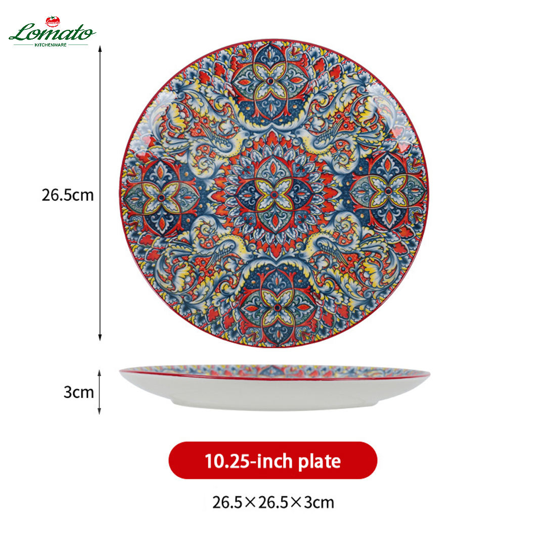 10-inch shallow plate