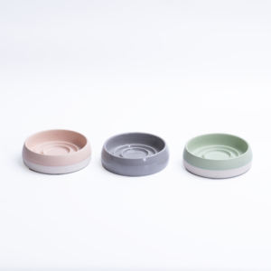 BESTCERA Custom Dubbelkleurige Keramische Slow-Feed Voerbakken en -Potten - Keramische Voerbakken en -Potten voor Katten en Honden - Product Image 2