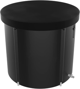 OEM Vente en gros Logo personnalisé TP Baignoires de glace Adultes gonflables Baignoire noire Récupération du bain de glace - Product Image 2