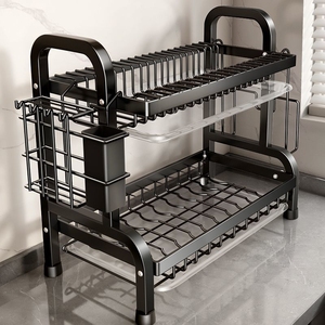 Accesorios de Cocina Modernos y Sencillos, Escurridor de Platos de Metal Tipo Soporte, Multifuncional, Ahorra Espacio, Escurridor de <span class=keywords><strong>Encimera</strong></span> - Product Image 1
