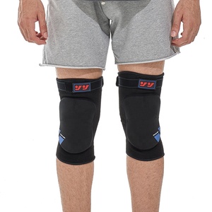 Đi Bộ Đường Dài đi xe đạp bickle bảo vệ chuyên nghiệp không trượt có thể điều chỉnh thoáng khí Neoprene đầu gối hỗ trợ đàn hồi đầu gối cú đúp đầu gối miếng đệm - Product Image 5