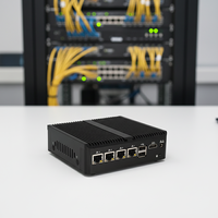 Mini PC Pare-feu Pfsense N100 4 ports LAN 2.5G, Serveur Informatique, RAM DDR4, SSD NVMe, Appareil Réseau, Routeur – En Stock