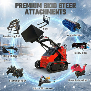 Бесплатная доставка: мини-погрузчик с бортовым поворотом, строительная техника, мини-погрузчик с двигателем Kubota (EPA), дизельный мини-погрузчик с бортовым поворотом - Product Image 1