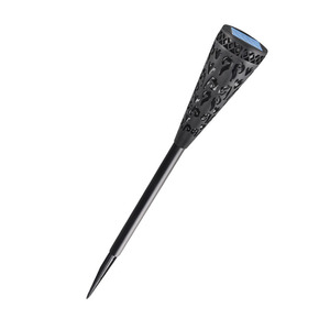 Lampe solaire de jardin à LED, style torche, lampe décorative d'extérieur, résistante à l'eau, alimentée par énergie solaire, portable pour cour, patio, jardin - Product Image 1