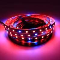 Bande lumineuse horticole de croissance LED SMD5050, 60 diodes/m, rouge/bleu, 4:1 et 5:1, spectre complet, éclairage pour culture hydroponique intérieure de plantes