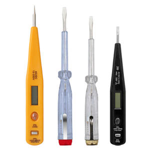 Testeur de tension numérique 12V 250V AC/DC avec affichage LED pour tests électriques - Product Image 4