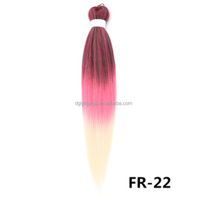LW-45QT <span class=keywords><strong>Capelli</strong></span> Sintetici Pre-Stirati per Trecce Yaki, Facili da Intrecciare, Colorati per Trecce <span class=keywords><strong>Africane</strong></span> - Product Image 6