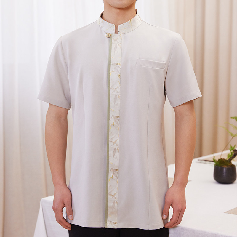 Golden bamboo white menswear