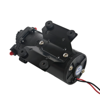 Pompa Booster Air RO Kecil 50GPD, Pompa Air Diafragma Mini untuk Suku Cadang Pemurni Filter Air RO