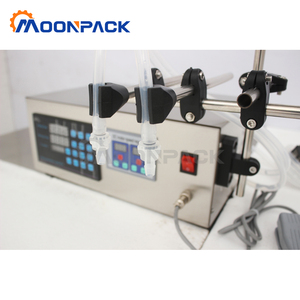 MOONPACK Máquina de Llenado de Aceite Comestible, Aceite de Perfume, Leche, Jugo, Salsa Líquida, Semiautomática, Doble Cabezal - Product Image 3