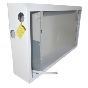 Fixé au mur et plancher 4 <span class=keywords><strong>tuyau</strong></span> unité de bobine de ventilateur d'eau glacée d'opération - Product Image 3