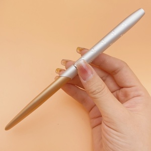 High Quality Nylon Nail Hair <b>Brush</b> Set with Metal Pen Holder Custom Logo Support for Nail Salon - Product Image 3
