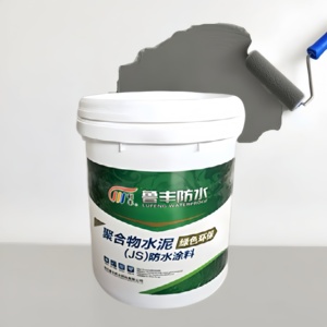 โพลิเมอร์ซีเมนต์เคลือบกันน้ำ JS เคลือบโพลีเมอร์กันน้ำสำหรับหลังคา - Product Image 1