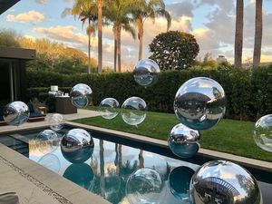 Factory Custom Gold Large Inflatable <b>Mirror</b> Balloon Decorating <b>Ball</b> for Advertising Customized <b>Mirror</b> <b>Ball</b> Factory Custom Gold L - Product Image 3