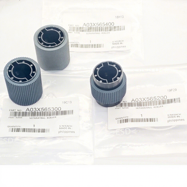BIZHUB 950 Pickup/Separation/Feed Roller ,A03X565200  A03X565300, for Konica Minolta Bizhub BH PRO 920 950 1050  C6500,3pcs/set
