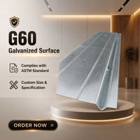 FHA-7 Weep Sill Screed G60 Galvanizado, Estándar ASTM, 20 Años de Experiencia Directa de Fábrica, Se Aceptan Personalizaciones