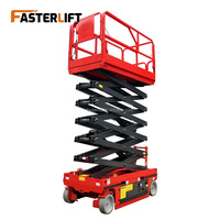 Mike CE ISO Fabrika Fiyatı CE 6m 8m 10m 12m 14m 16m Hidrolik Çekilebilir Hareketli Mobil Makaslı Platform