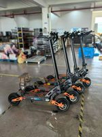 Trottinette électrique pliable CT-03 800W 48V13AH avec batterie au lithium, deux roues, longue portée, étanche, portable, pour les trajets en ville