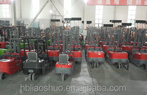 Carretilla elevadora compacta Precio barato Pasillo estrecho 1ton Carretilla elevadora de pasillo estrecho 3 ruedas Mini carretilla elevadora eléctrica de tamaño pequeño - Product Image 5