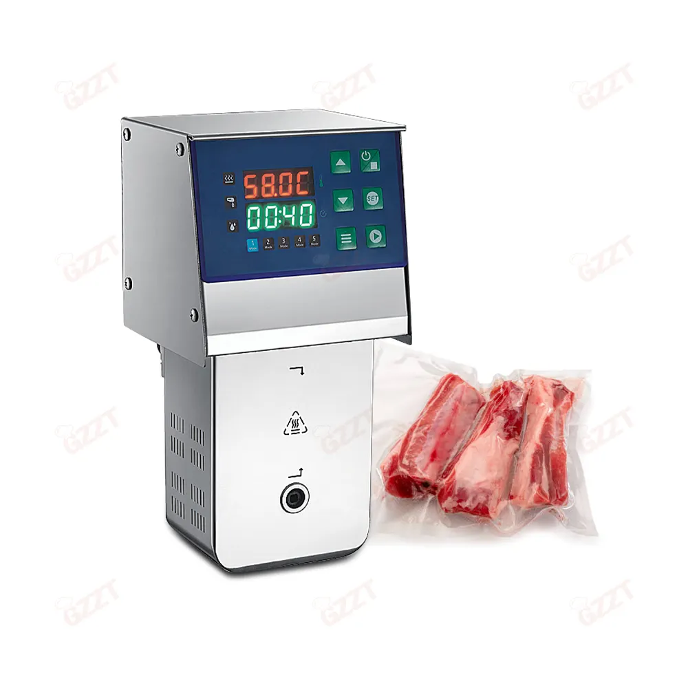 Professionele Hoge Productie Vacuüm Sous Vide Vierkante Slowcooker Geïsoleerde Programmeerbare Commerciële Slow Cooking Machine