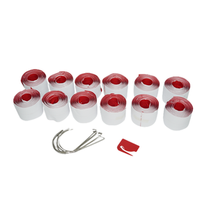 Cierre Adhesivo Rojo WS Personalizado para Restauración de Daños por Agua, para Puertas de Láminas de Plástico - Product Image 6