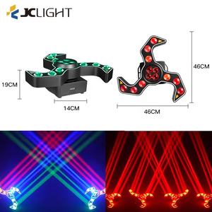 Lumière de tête mobile à effet LED <span class=keywords><strong>Moonlight</strong></span> Blade pour discothèque, DJ, boîte de nuit, bar, rotation, lumière œil d'abeille - Product Image 2