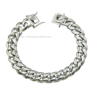 Collar de Cadena Cubana de Acero de Titanio para Hombre, Joyería de Moda Hip-hop para Discoteca, Collar Tanjing Fashion Lijing - Product Image 5